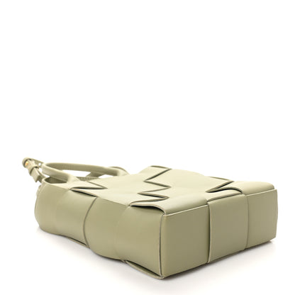 Bottega Veneta Lambskin Maxi Intrecciato North South Cassette Tote Travertine 4 of 9