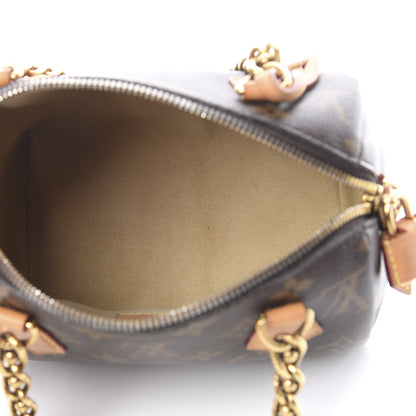 Louis Vuitton Monogram Chain Speedy 20 5 of 16