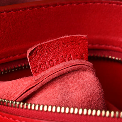 Celine Lambskin Horizontal Cabas Magenta 7 of 23