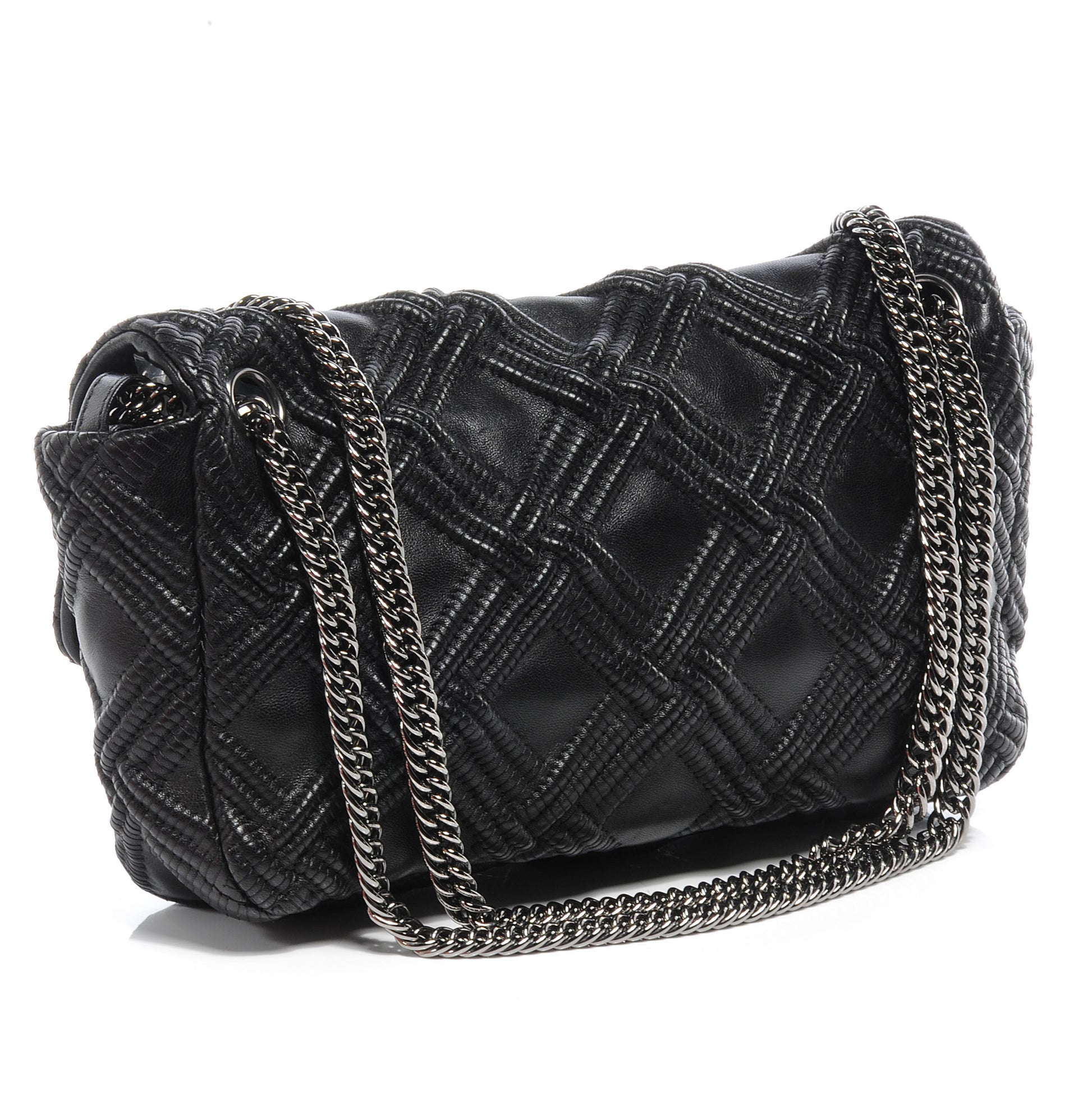 Chanel Lambskin Walk Of Fame Flap Black 3 of 7