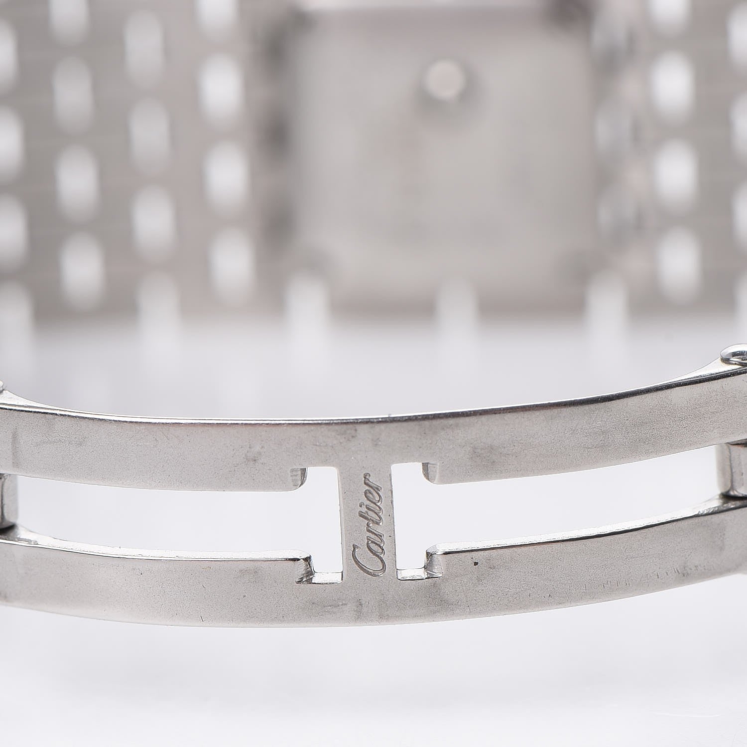 Cartier Stainless Steel 21mm Panthere Ruban Quartz Watch 8 of 9
