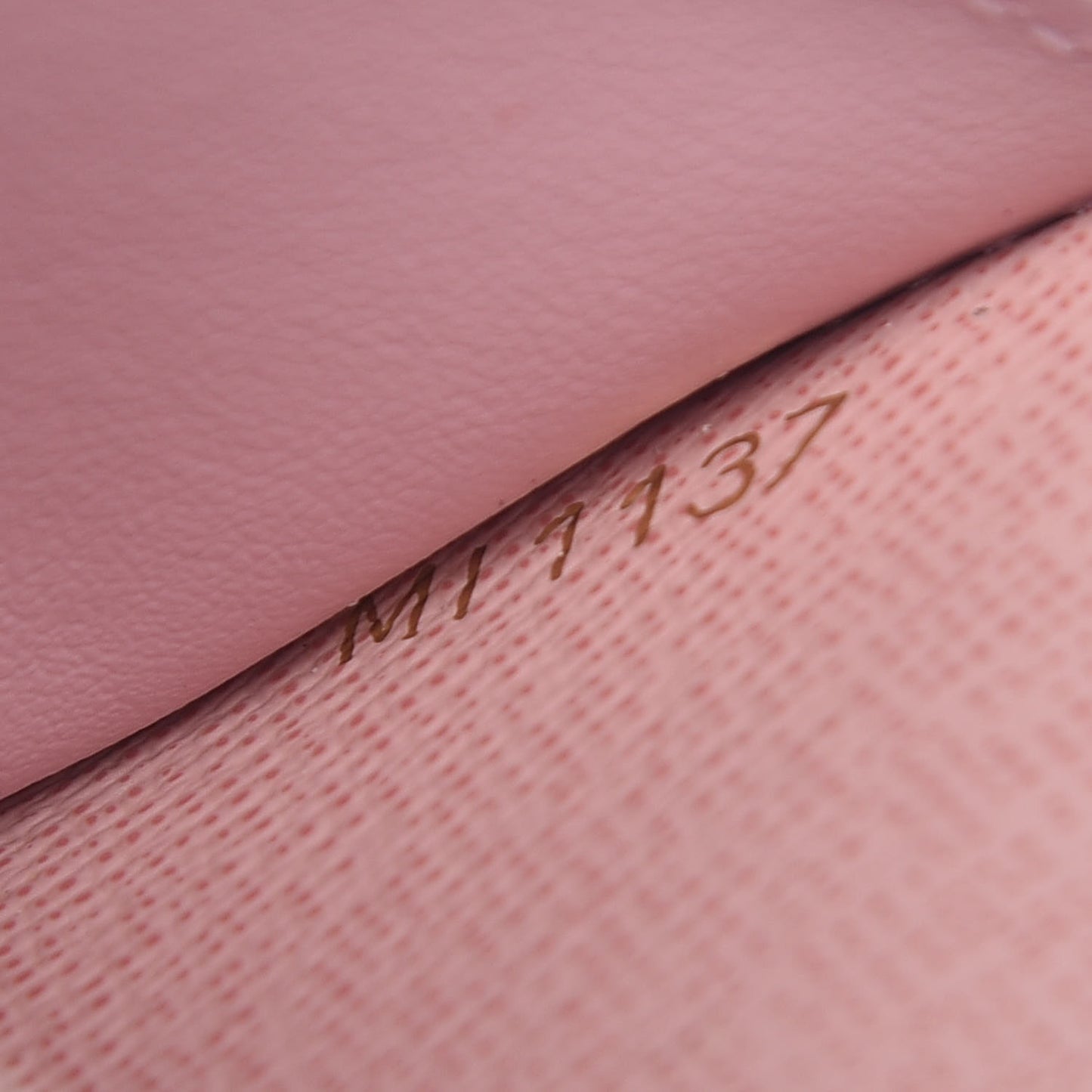 Damier Azur Victorine Wallet Rose Ballerine