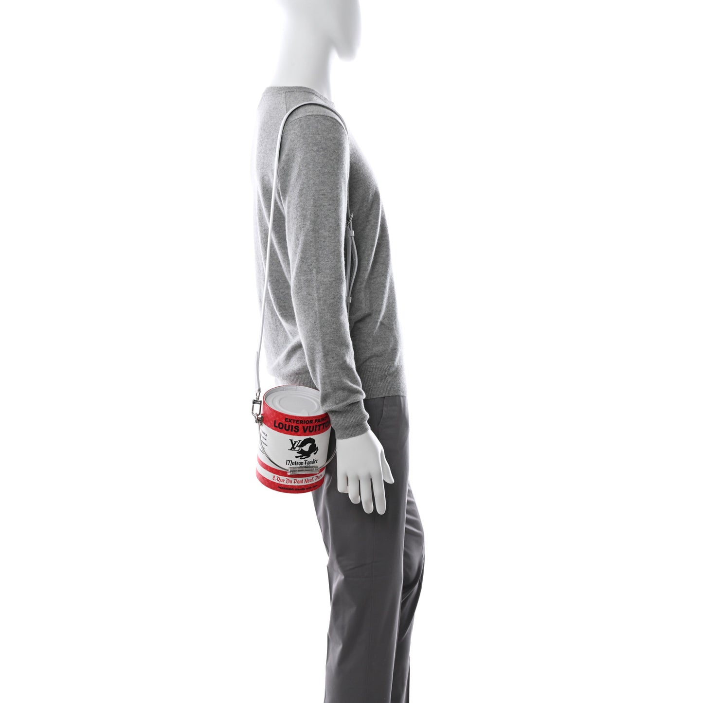 Monogram LV Paint Can Red