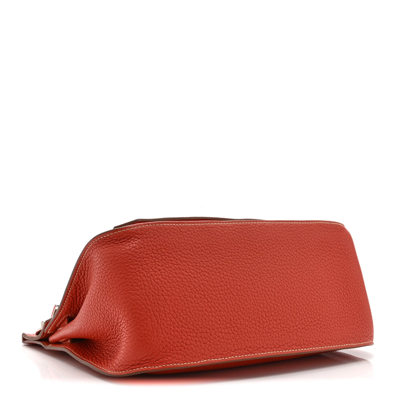 Hermes Taurillon Clemence Bi-Color Jypsiere 28 Sanguine Bougainvillea 4 of 11