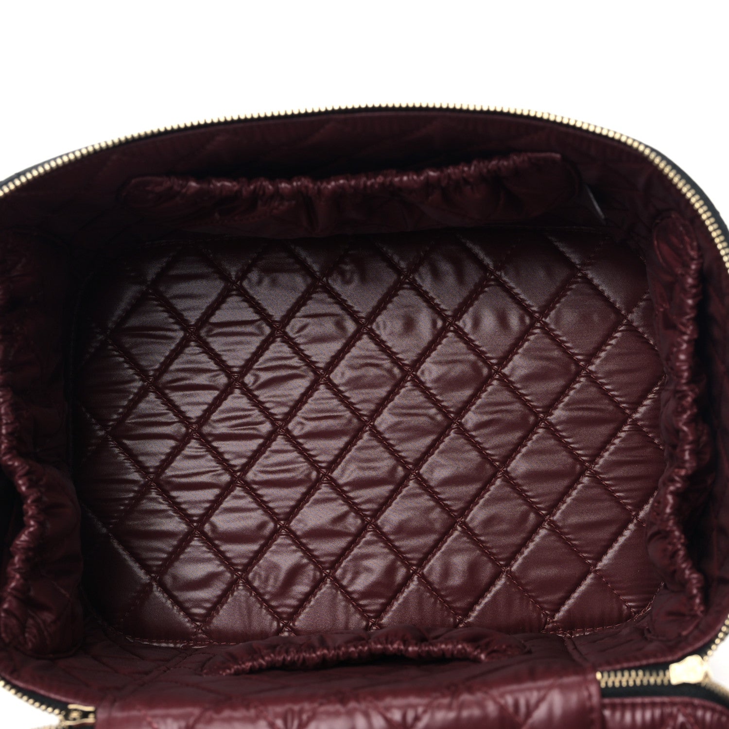 Chanel Lambskin Quilted Large Vanity Pouch Black 5 of 9