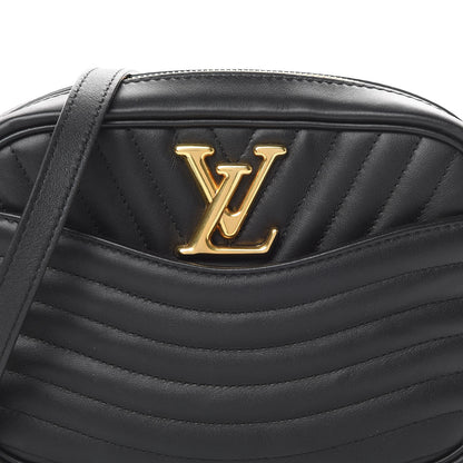 Louis Vuitton Calfskin New Wave Camera Bag Black 8 of 11