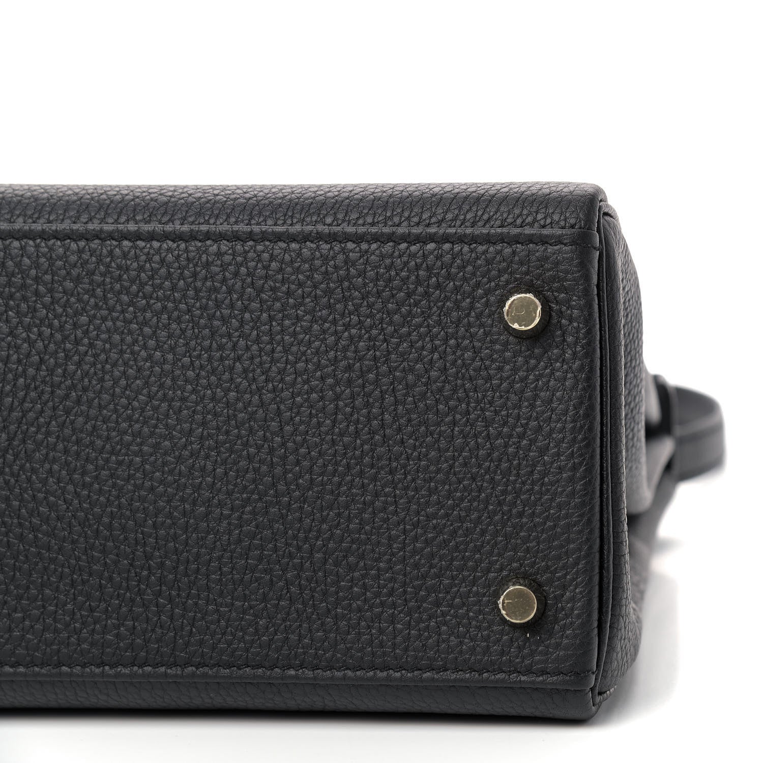 Hermes Togo Kelly Retourne 28 Black 7 of 12
