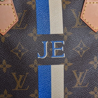 Louis Vuitton Monogram My LV Heritage Speedy 30 Blue De France Ivory 11 of 11
