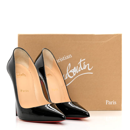 Christian Louboutin Patent So Kate 120 Pumps 37.5 Black 9 of 9