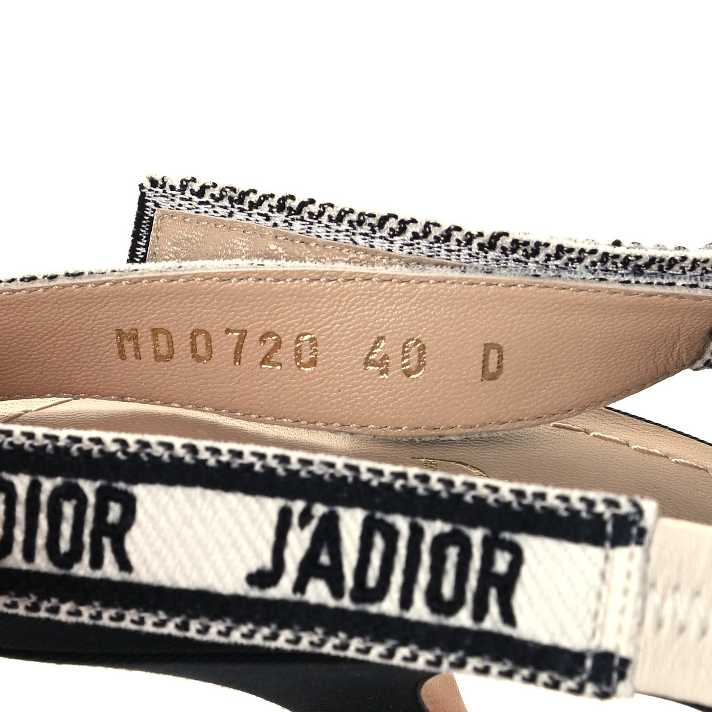 Mesh Fabric Ribbon J'Adior Slingback 100mm Pumps 40 Black
