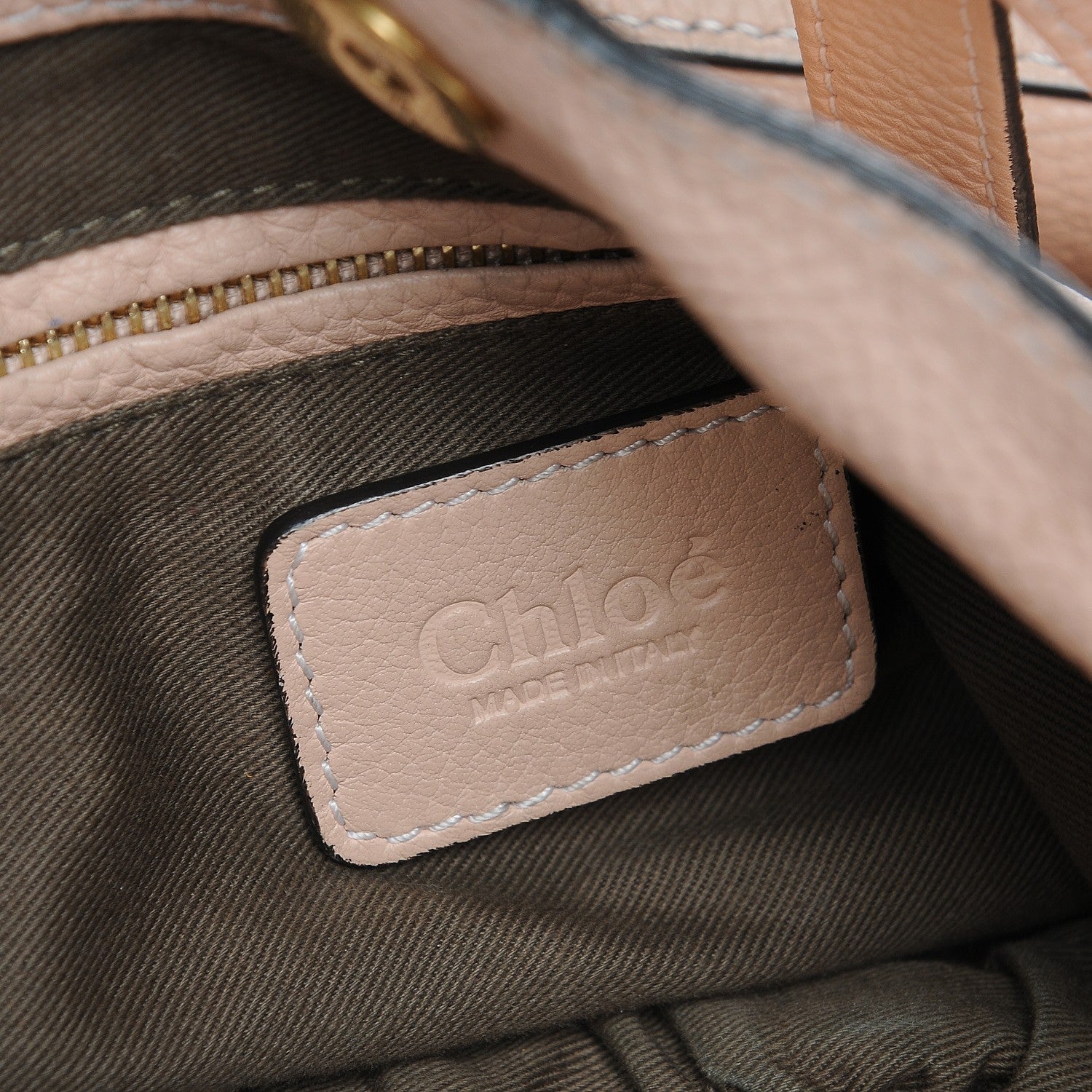 Chloe Calfskin Large New Marcie Tote Blush Nude 6 of 10