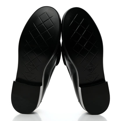 Chanel Lambskin Quilted CC Turnlock Loafers 36 Black 5 of 9
