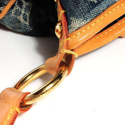 Louis Vuitton Denim Raye Porte Epaule MM 9 of 9