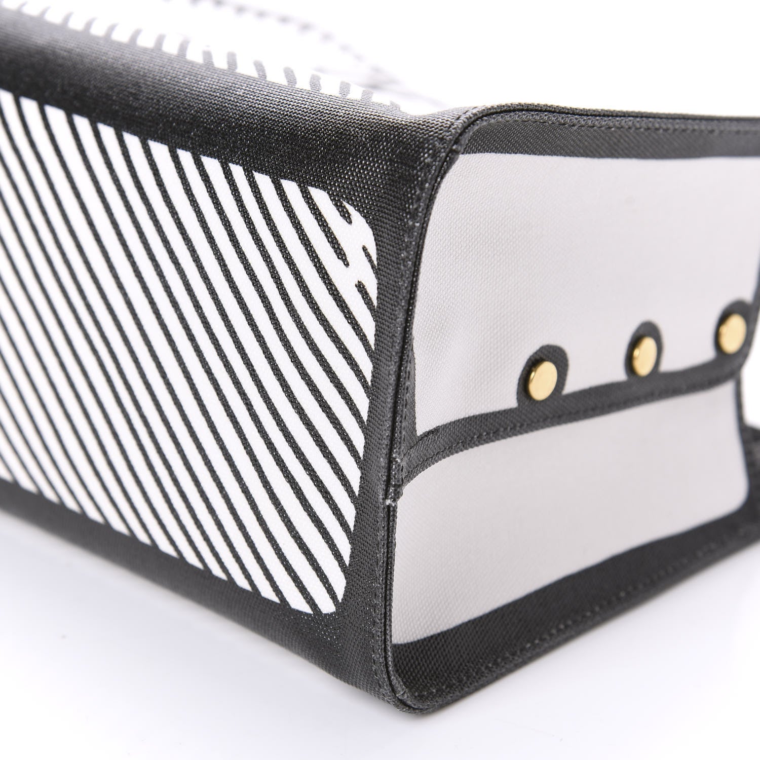 Fendi X JOSHUA VIDES Coated Canvas Mini Peekaboo Defender Cover White Black 7 of 10