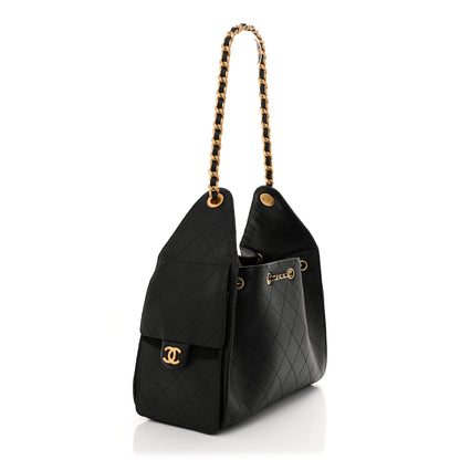 Chanel Caviar Quilted Small Chanel 25 Handbag Black 3 of 10