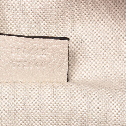 Gucci Grained Calfskin Logo Belt Bag White 7 of 11