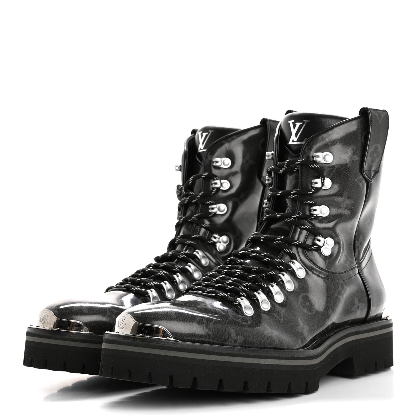 Monogram Eclipse Glaze Mens Outland Ankle Boots 9