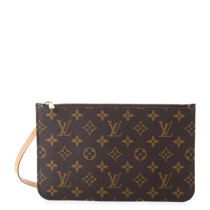 Louis Vuitton Monogram Neverfull MM GM Pochette 1 of 8