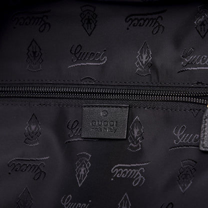 Gucci Guccissima Medium Classic Backpack Black 5 of 9