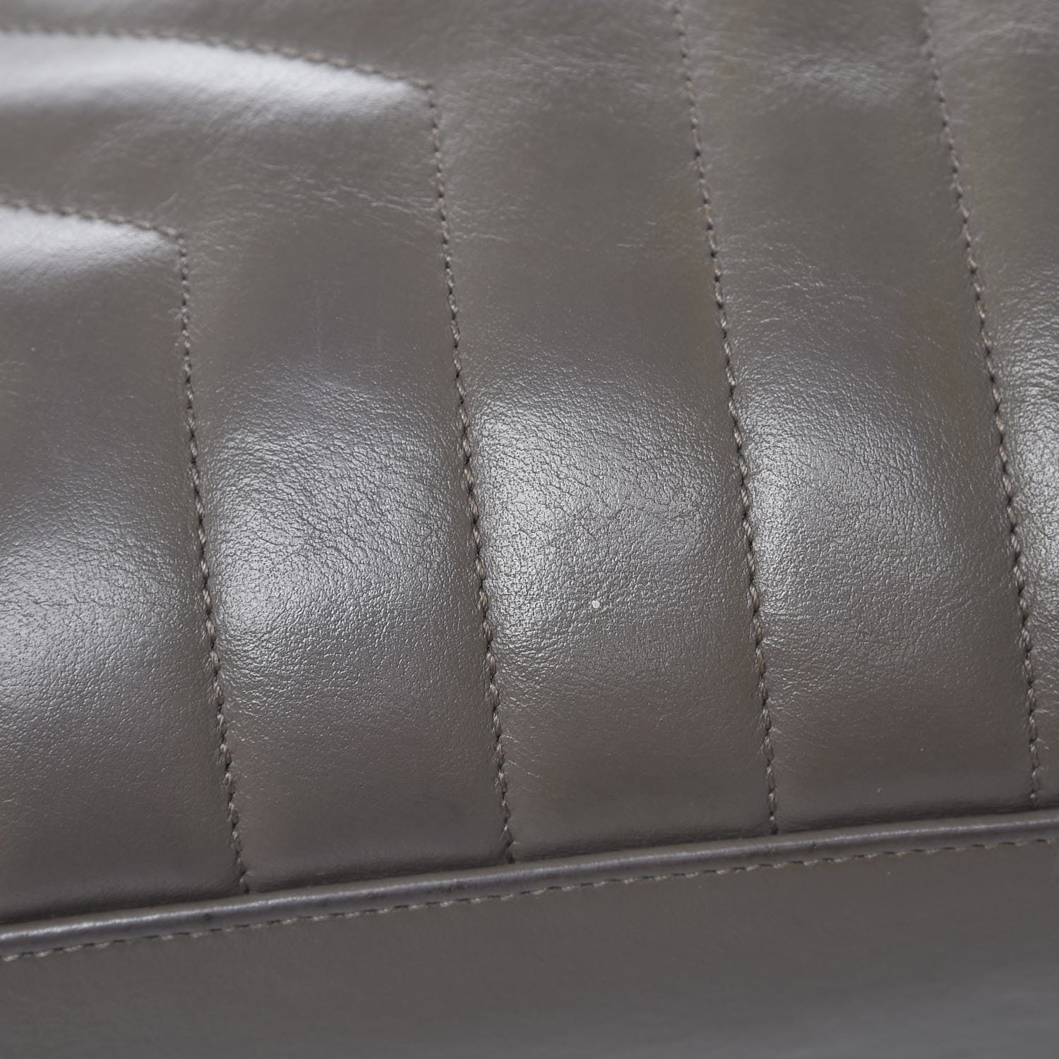 Saint Laurent Calfskin Y Quilted Monogram Medium Loulou Chain Satchel Fog 14 of 15
