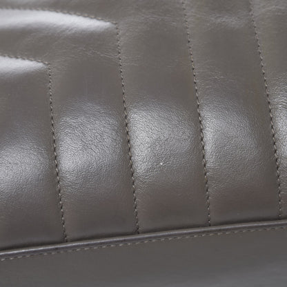 Saint Laurent Calfskin Y Quilted Monogram Medium Loulou Chain Satchel Fog 14 of 15