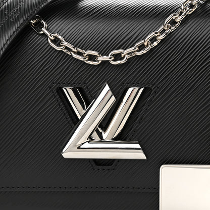 Louis Vuitton Epi Twist Shoulder Bag MM Black 7 of 10
