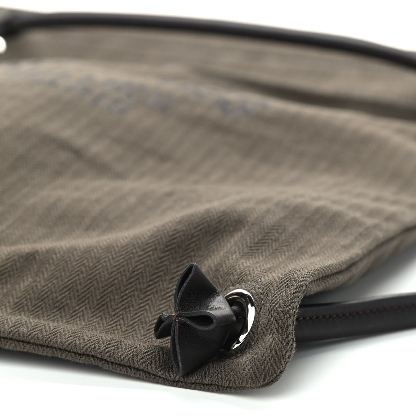 Herringbone Canvas Swift Maline Bag Kaki Ebene
