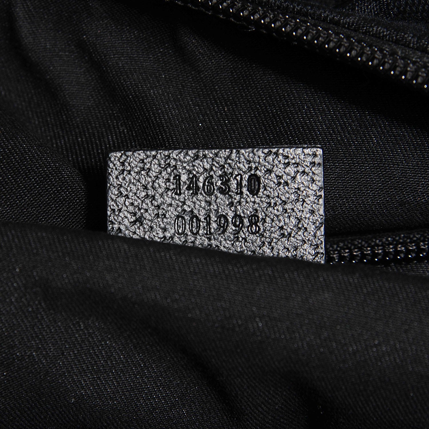 Gucci GG Monogram Web Large Collapsible Carry On Duffle Bag Black 7 of 7