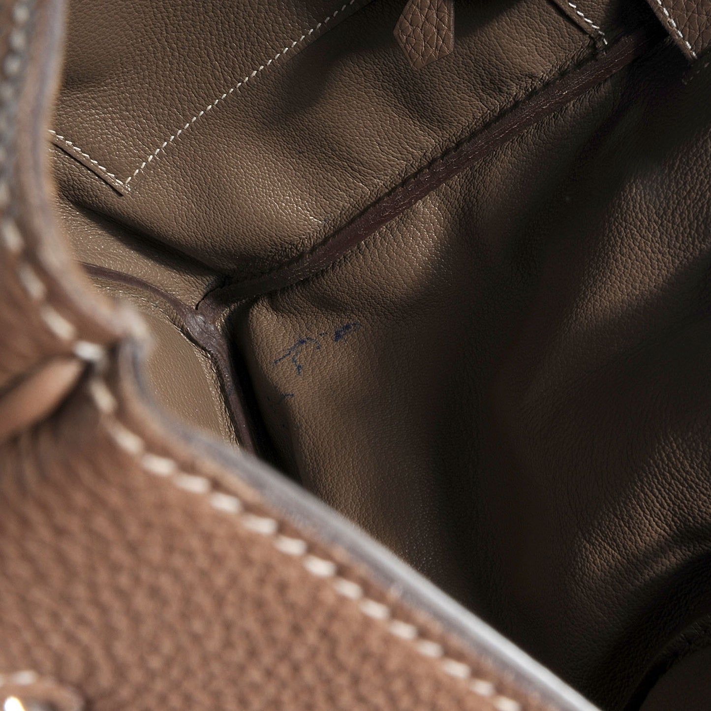 Taurillon Clemence Birkin 35 Etoupe