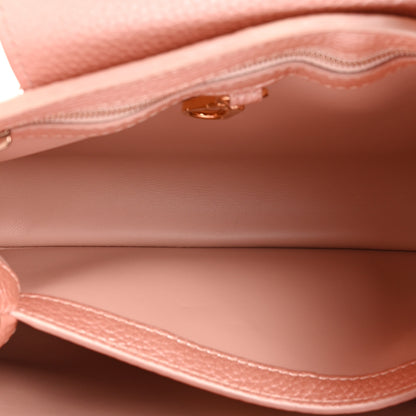 Louis Vuitton Metallic Taurillon Capucines BB Pearly Pink 6 of 10