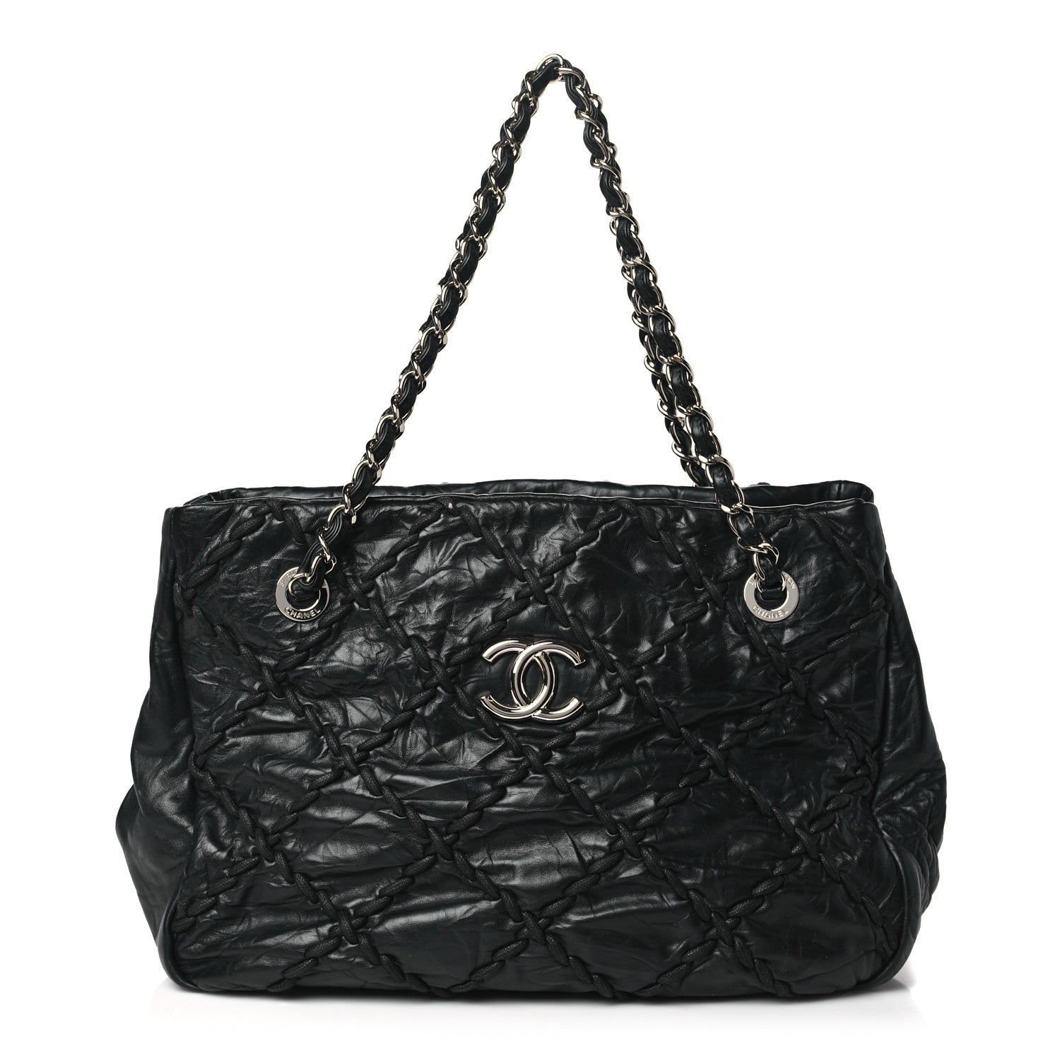 Chanel Calfskin Ultra Stitch Tote Black 1 of 11