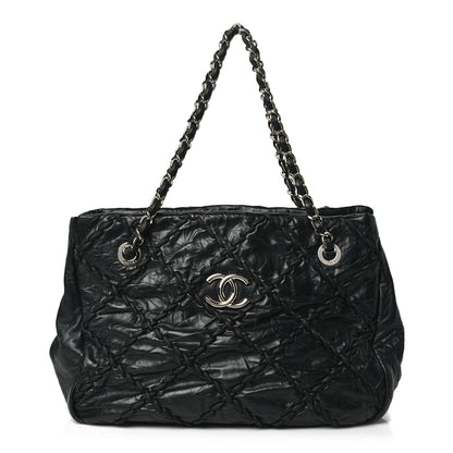 Chanel Calfskin Ultra Stitch Tote Black 1 of 11