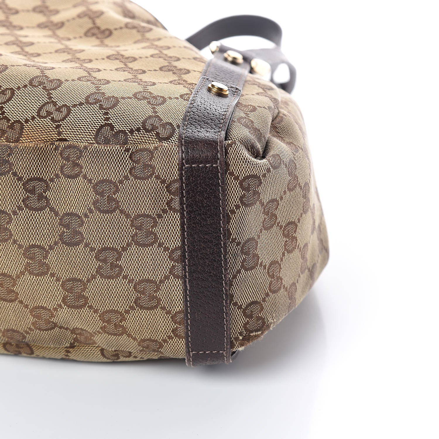 Gucci Monogram Medium Abbey Shoulder Bag Dark Brown 9 of 11