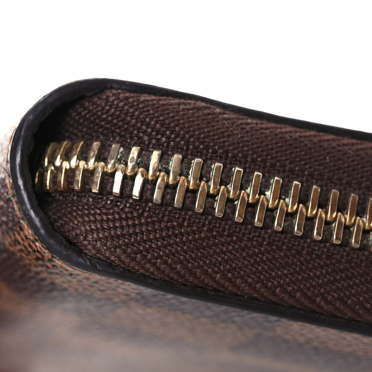 Damier Ebene Zippy Organizer Wallet