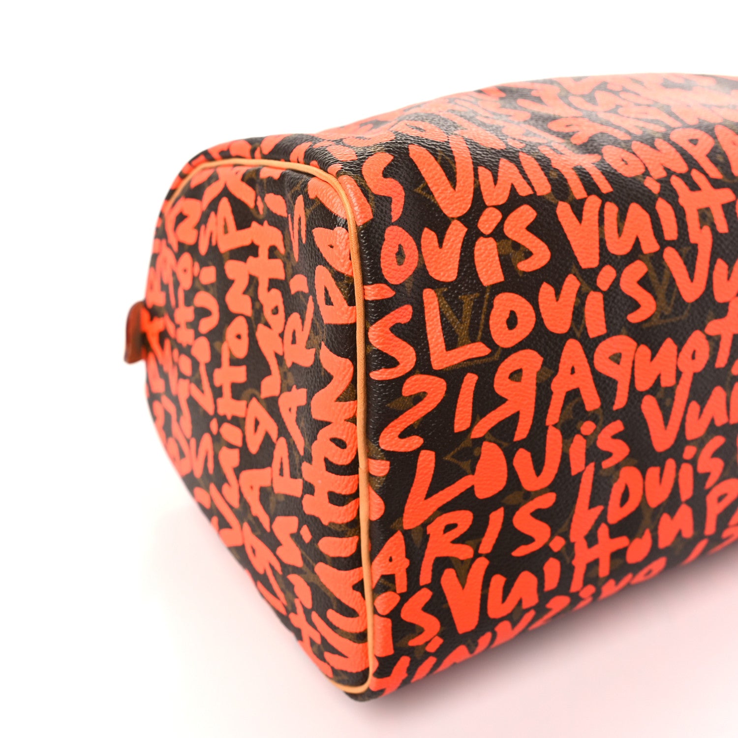 Louis Vuitton Monogram Graffiti Speedy 30 Orange 7 of 8