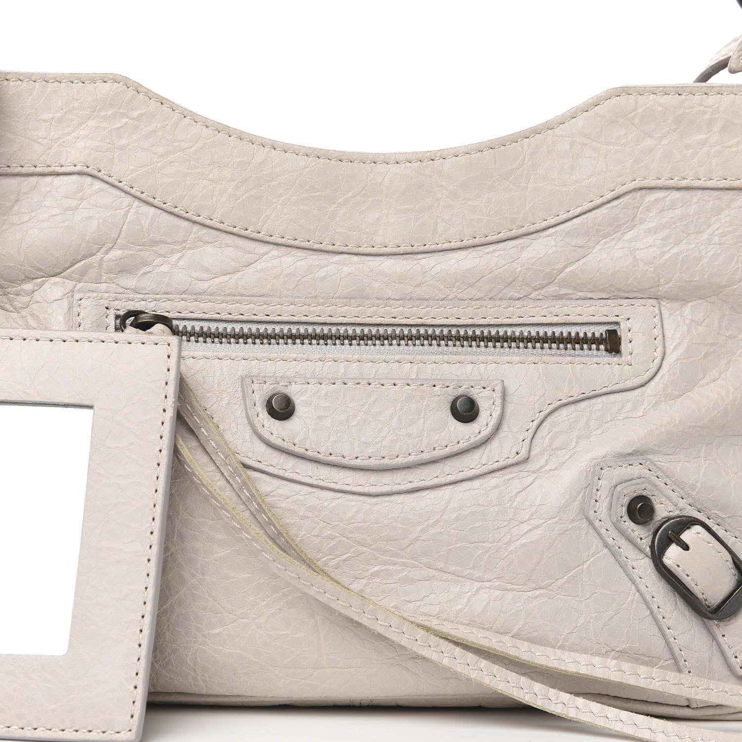 Balenciaga Agneau Classic Hardware Hip Nacre 12 of 12