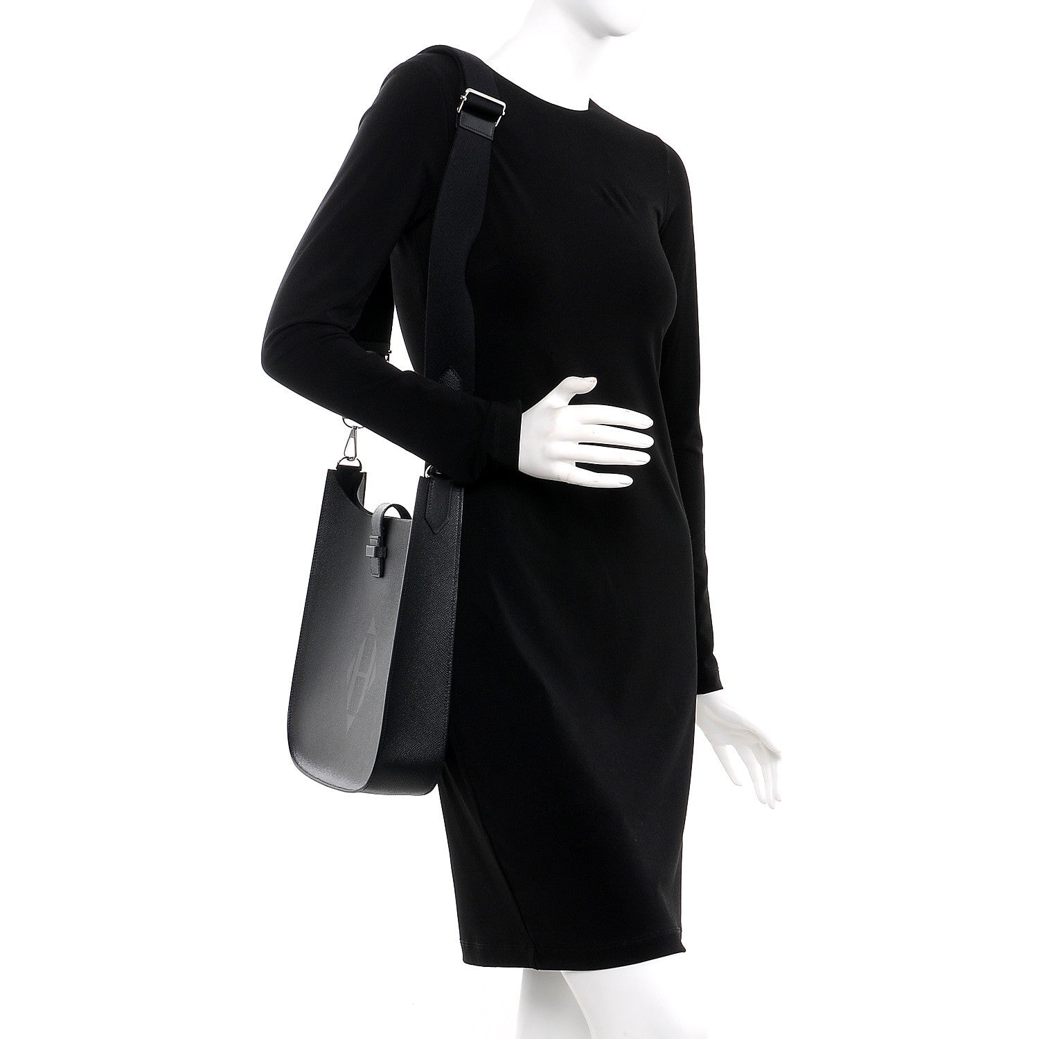 Hermes Epsom Evelyne Sellier 29 PM Black 2 of 8