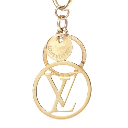 Louis Vuitton LV Circle Bag Charm Key Holder Gold 5 of 7