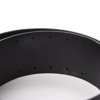 Chanel Patent Calfskin CC Wide Belt 80 32 Black 8 of 8