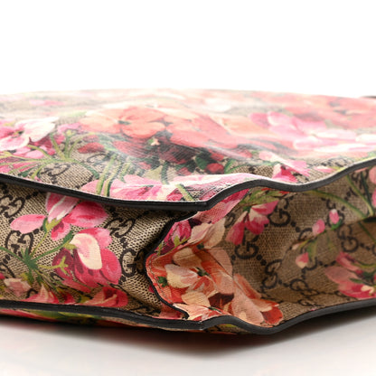 Gucci Soft GG Supreme Monogram Blooms Vertical Tote Beige Multicolor Dry Rose 10 of 11