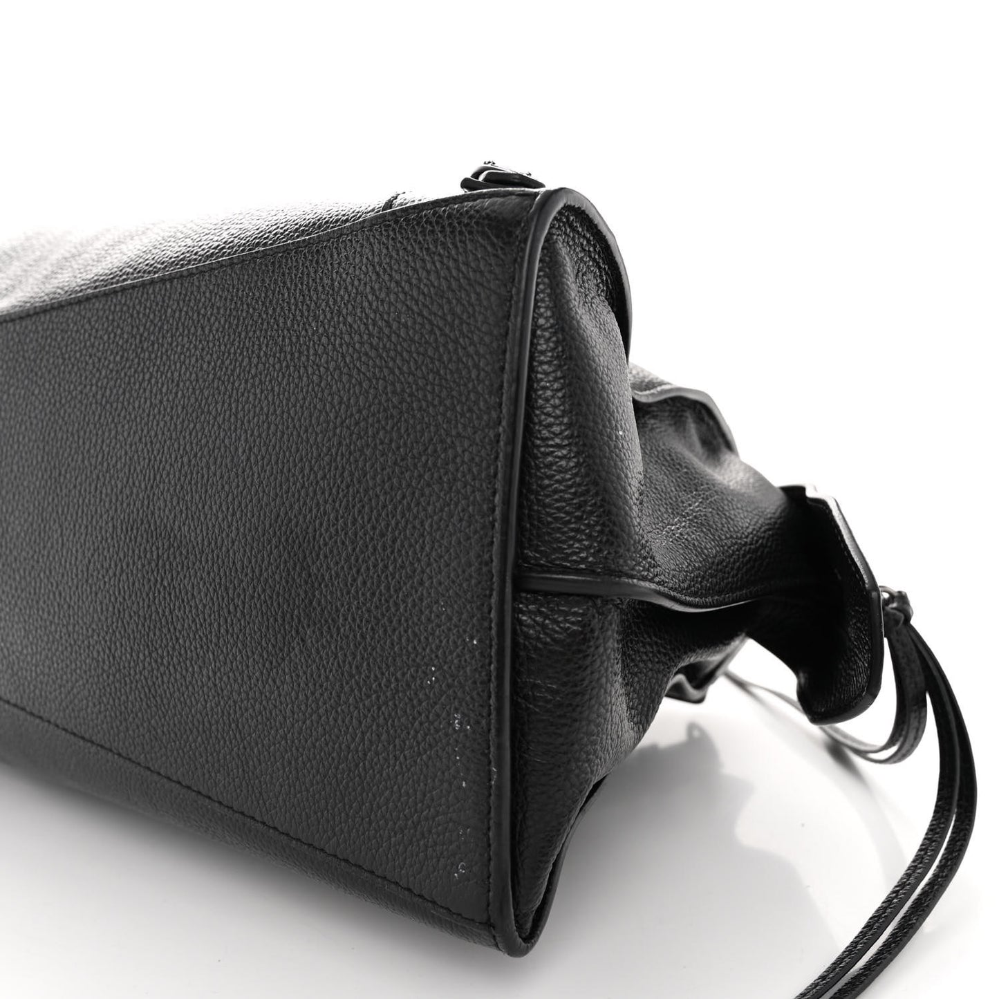 Grained Calfskin Black Hardware Neo Classic City Black