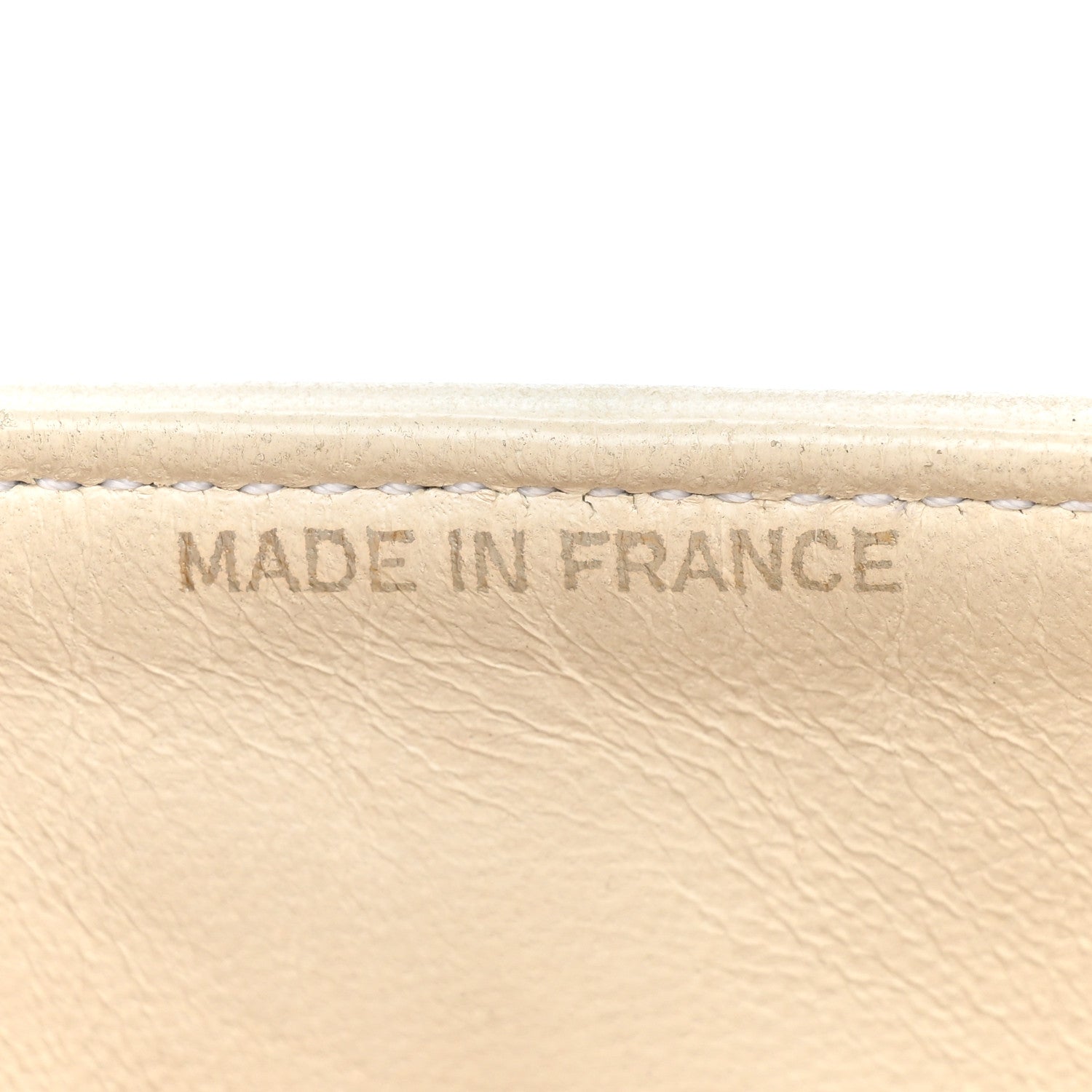 Chanel Lambskin Quilted Medium Double Flap White 6 of 18