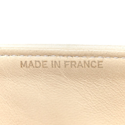Chanel Lambskin Quilted Medium Double Flap White 6 of 18