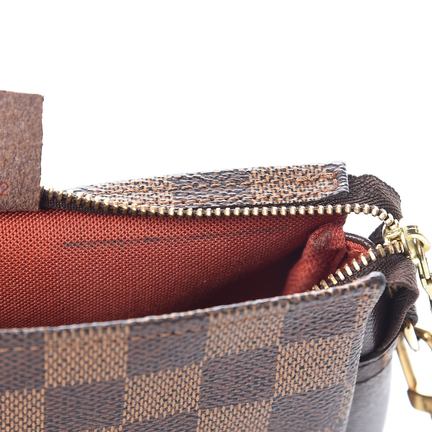 Damier Ebene Trousse Make Up Bag Pochette