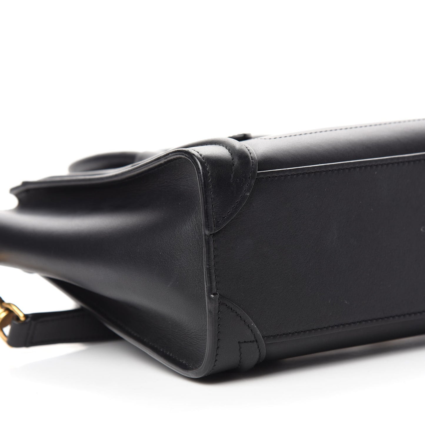 Smooth Calfskin Nano Luggage Black