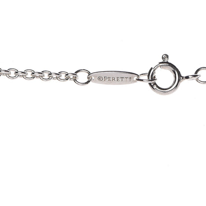 Tiffany Sterling Silver Elsa Peretti Open Heart Lariat Necklace 5 of 8