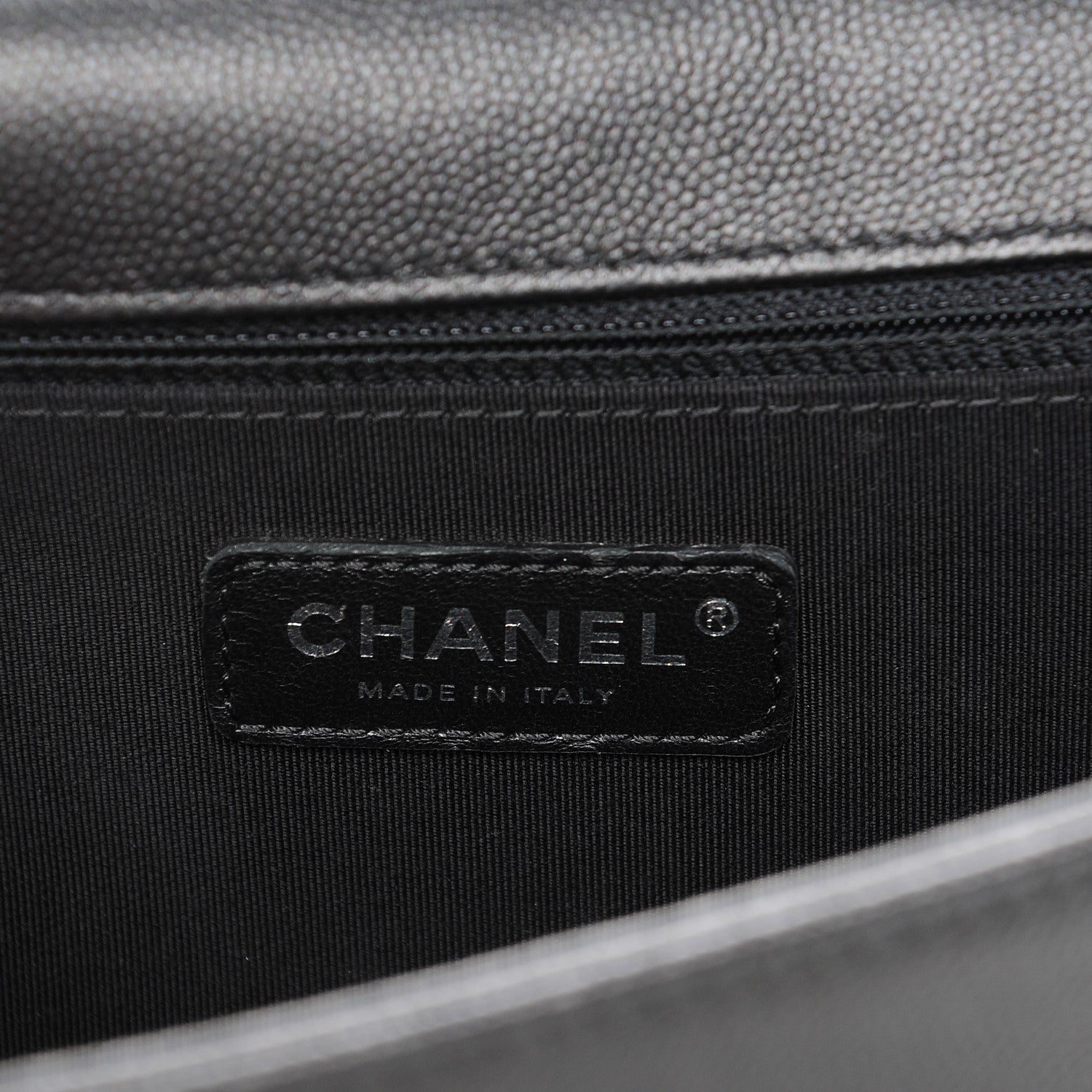 Chanel Caviar Quilted New Medium Boy Flap So Black 6 of 8