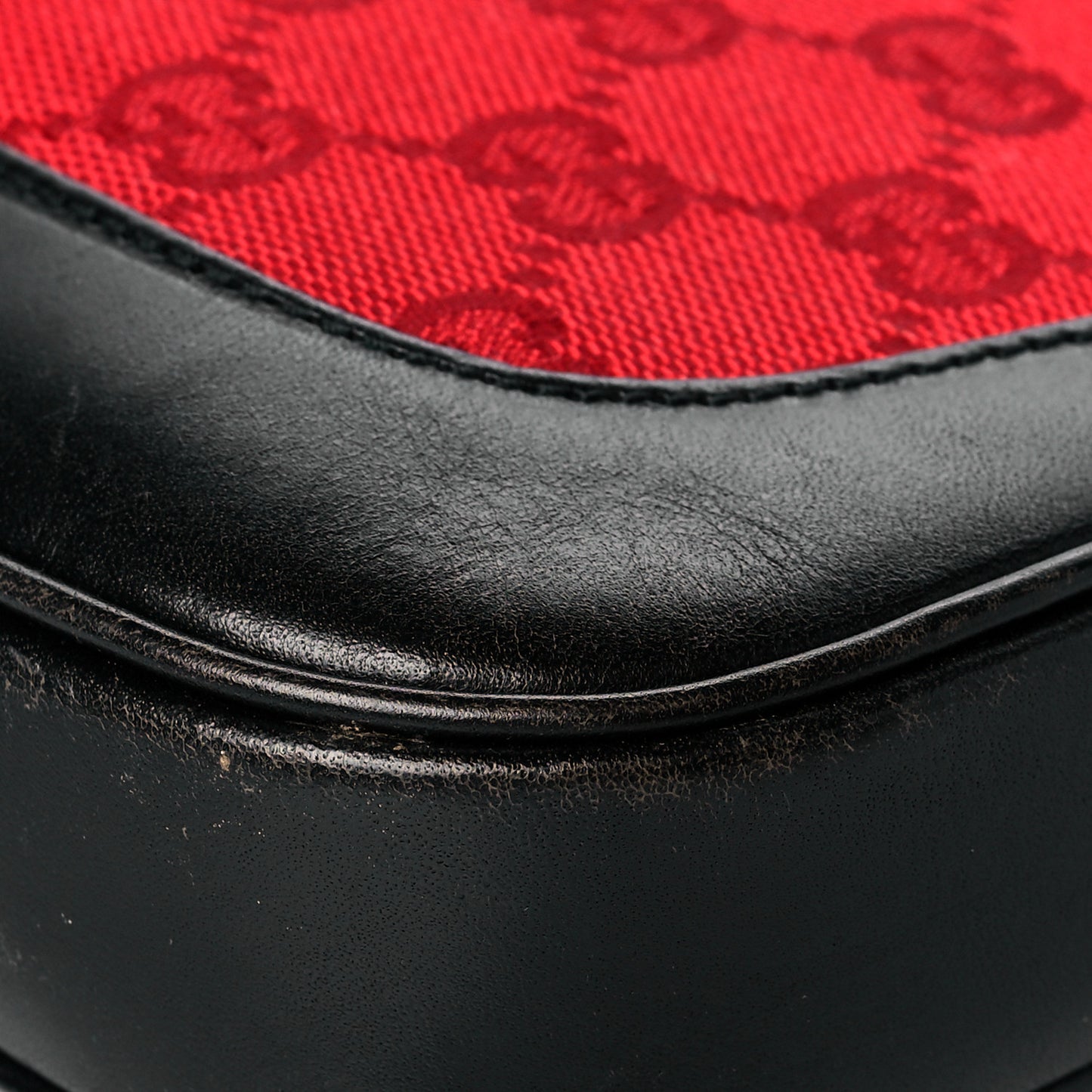 Monogram Jackie O Hobo Red