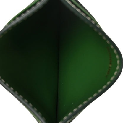 Burberry Vintage Check Calfskin Card Case Ivy Green 5 of 8