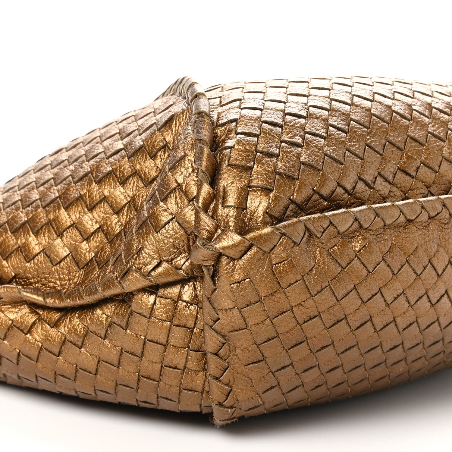Bottega Veneta Cervo Intrecciato Large Simple Hobo New Bronze 8 of 9